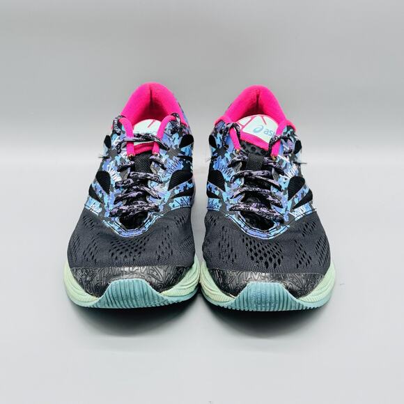 ASICS Shoes Womens 8.5 Multicolor Triathlon Gel Noosa Tri Running Bike Sneakers - Picture 3 of 12